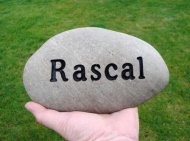 River rock for Rascal